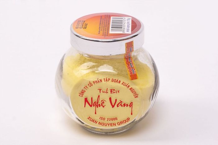 Tinh bột nghệ vàng Xuân Nguyên hũ 75g