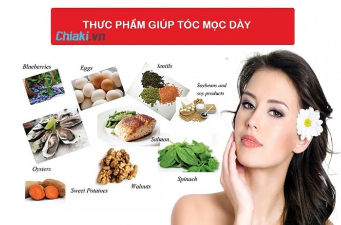 2. Cá: Chứa nhiều omega 3 giúp mọc tóc và giảm gãy rụng, cung cấp protein, selen, vitamin D3, vitamin B giúp tóc mọc nhanh và chắc khỏe.