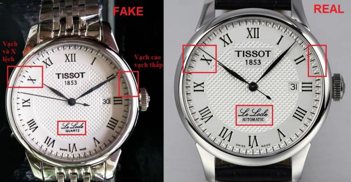 Cách nhận biết đồng hồ Tissot chính hãng thật 3