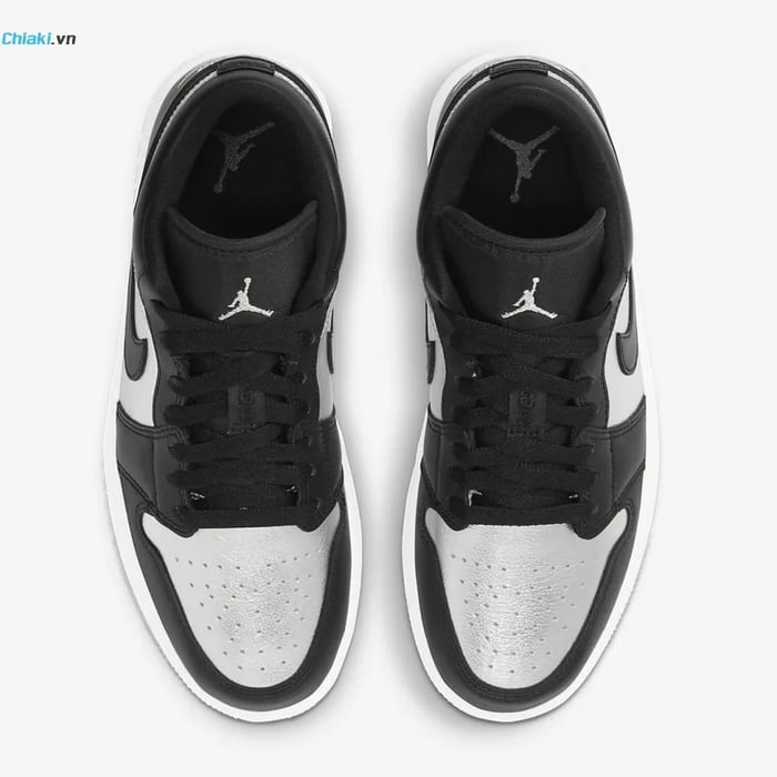 Giày thể thao Nike Jordan 1 Mid Black Silver