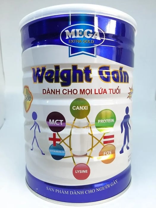 Sữa bột Galaxy Mega Weight Gain hỗ trợ tăng cân