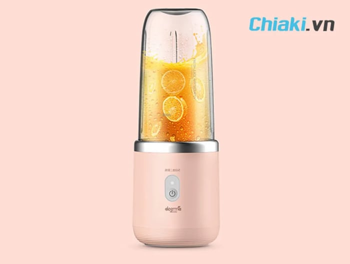 review máy xay sinh tố mini của thương hiệu Deerma