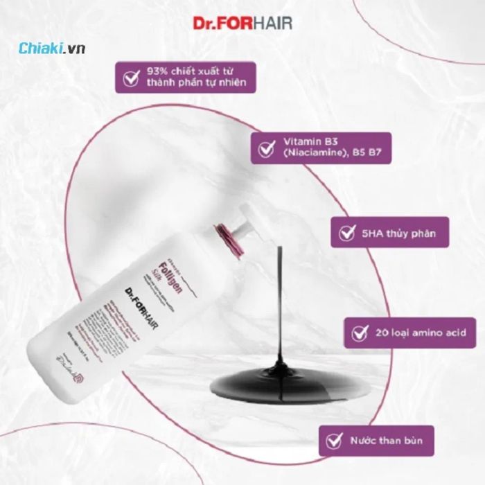 Đánh giá dầu gội Dr.Forhair Folligen Silk