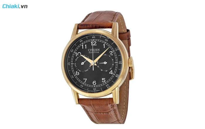 đồng hồ citizen eco drive 6 kim AO9003-08E