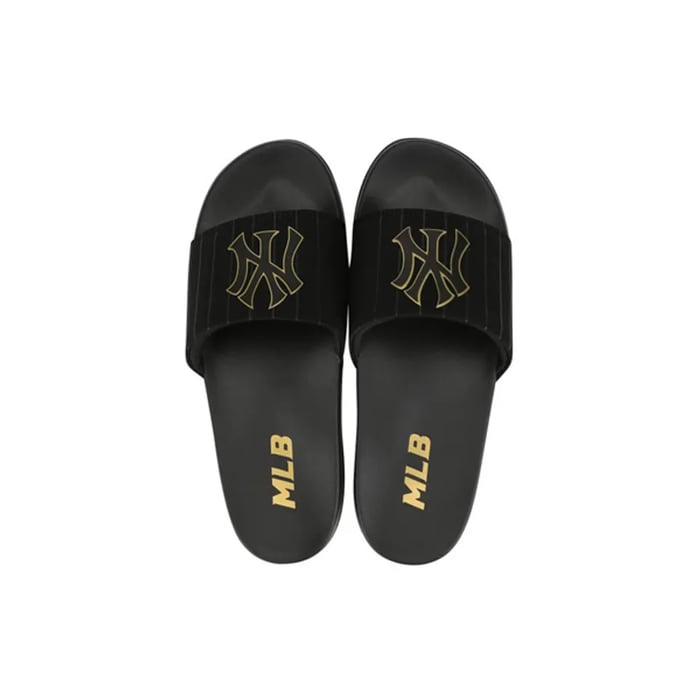 Dép MLB Slides New Mound Black 32SHH2011-50L - hàng chính hãng