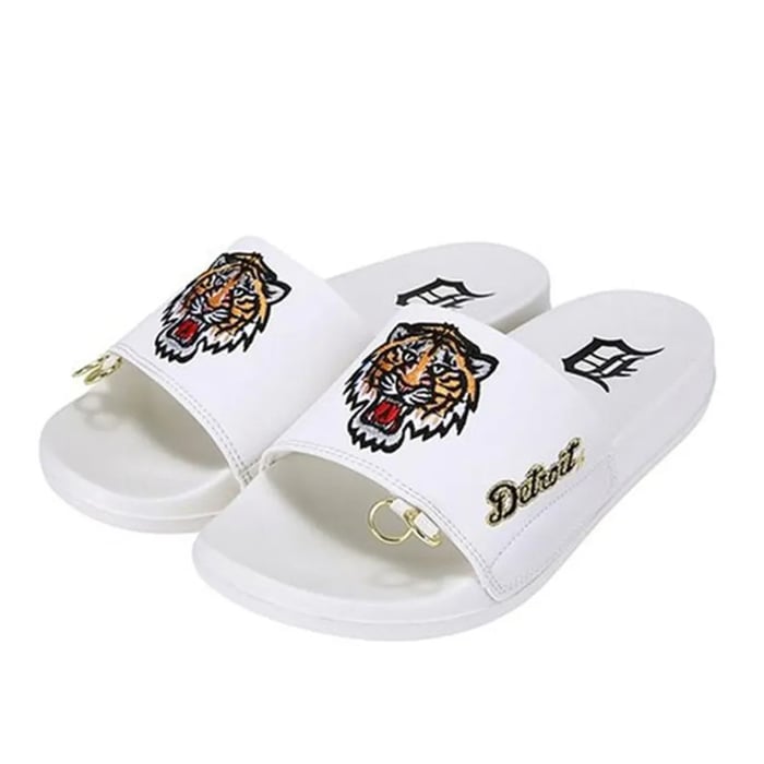 Dép quai ngang MLB Super Tiger Slide Slipper chính hãng