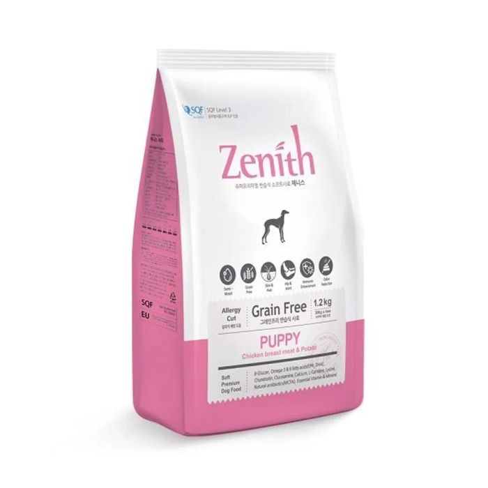 Thức ăn cho chó con Zenith phù hợp cho chó từ 1kg trở lên