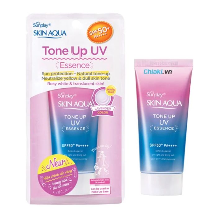 Sản phẩm chống nắng SPF 50 của Nhật Sunplay Skin Aqua Tone Up UV Essence