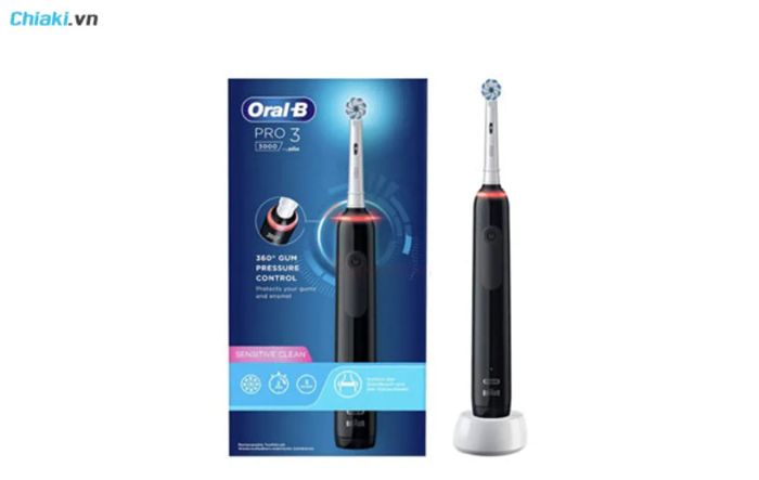 bàn chải điện Oral-B Pro 3 3000 Sensitive Clean