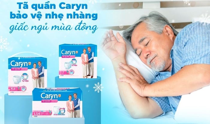 Bỉm quần Caryn mang lại sự thoải mái cho người sử dụng