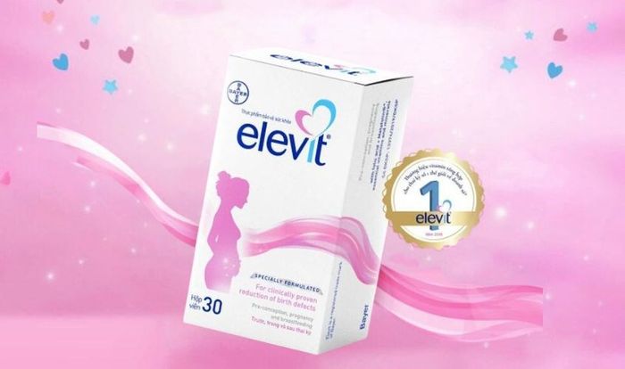 Viên uống Elevit bổ sung vitamin và khoáng chất 30 viên