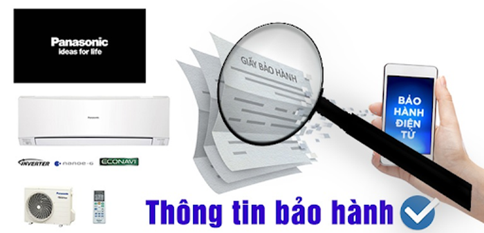 Chính sách bảo hành của trung tâm dịch vụ điều hòa Panasonic