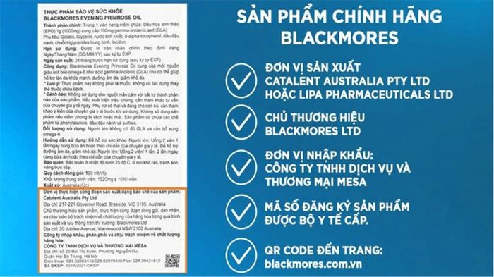 Kiểm tra tính chính xác thông tin in trên bao bì