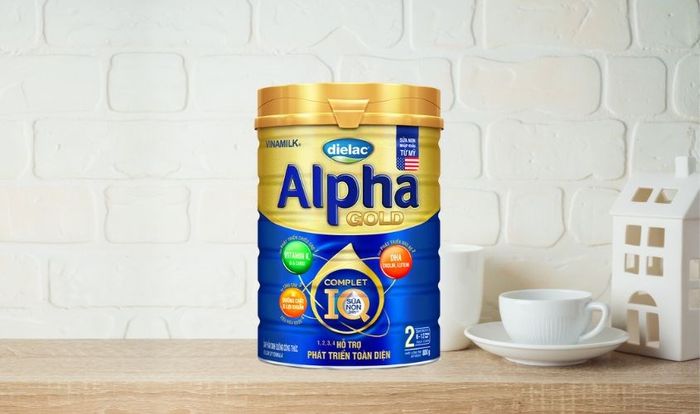 Sữa bột Dielac Alpha Gold IQ số 2 800g
