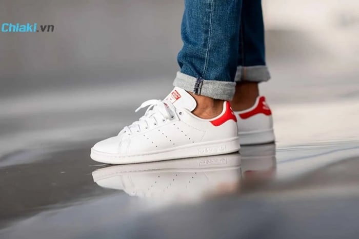 Giày thể thao Adidas Stan Smith Trắng Đỏ