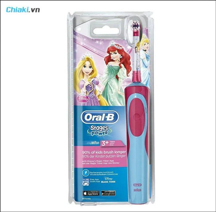 Bàn chải điện Oral-B Stages Power Princess cho bé