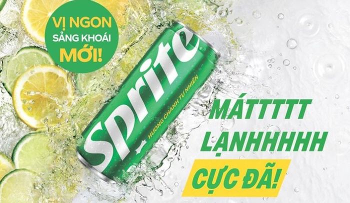 Nước ngọt Sprite - Lựa chọn hàng đầu của nhiều người
