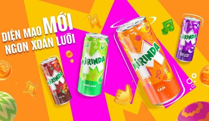 Nước ngọt Mirinda - Vị đặc biệt cho mọi người