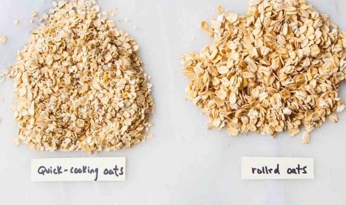 Phân biệt yến mạch cán dẹt và yến mạch cán vỡ