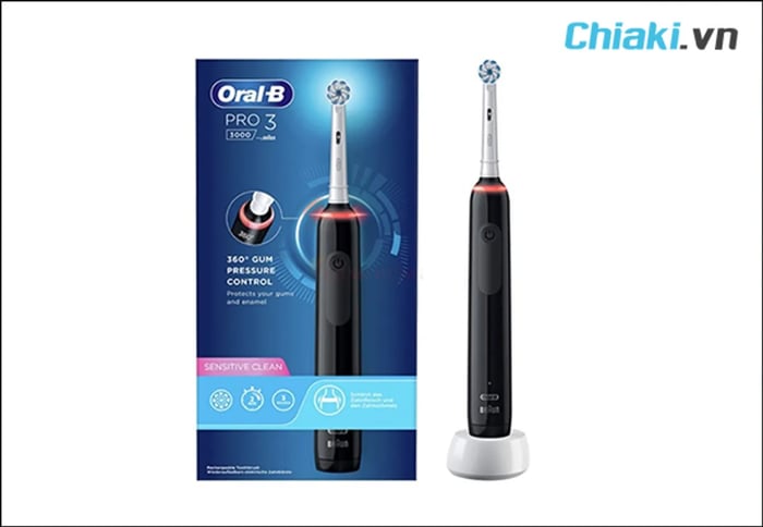 bàn chải điện Oral-B Pro 3 3000 Sensitive Clean