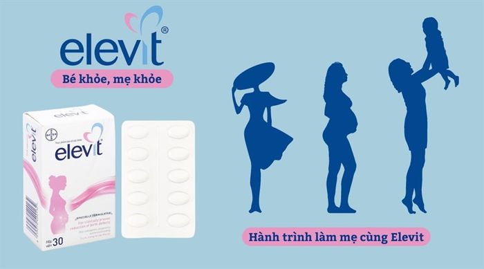 Viên uống Elevit bổ sung vitamin và khoáng chất gói 30 viên