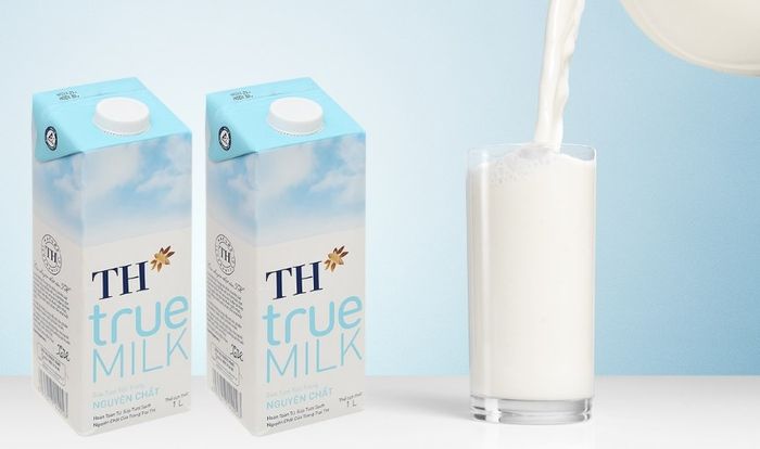 Sữa tươi tiệt trùng TH true MILK không đường 1 lít (dành cho trẻ từ 1 tuổi) giàu vitamin B6