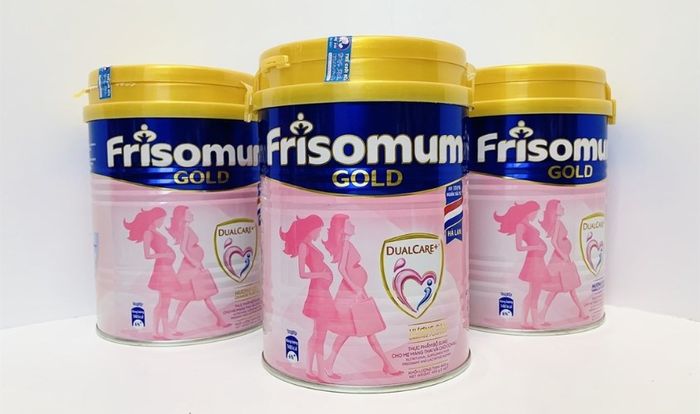 Sữa bầu Frisomum Gold vị cam 900g