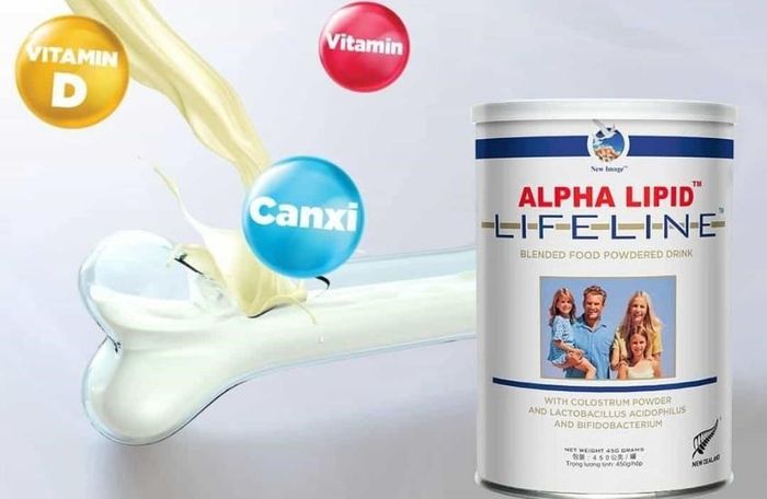 Sữa non Alpha Lipid cung cấp lượng canxi lý tưởng cho cơ thể