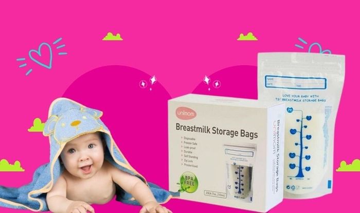 Túi trữ sữa Unimom - Đảm bảo từ chất liệu an toàn