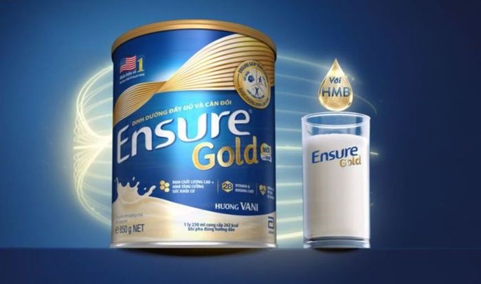 Sữa bột Ensure Gold vị vani 850g