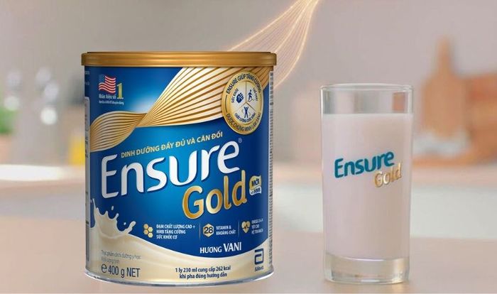 Sữa bột Ensure Gold hương vani 400g