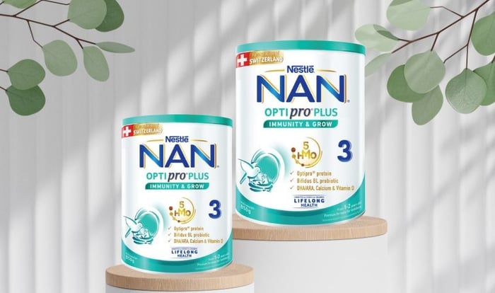 Sữa bột NAN Optipro Plus số 3 850g (1 - 2 tuổi)