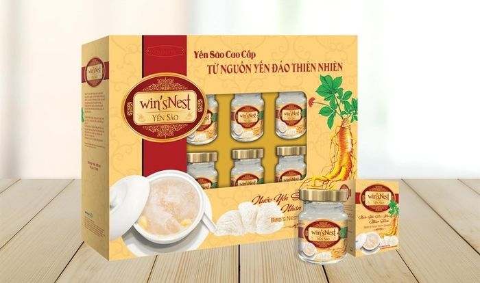 Sản phẩm Hộp 6 hũ nước yến sào Win