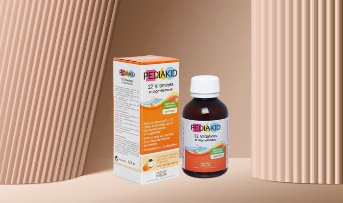 Siro Pediakid 22 Vitamines bổ sung vitamin và khoáng chất 125 ml