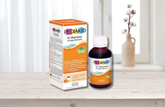 iro Pediakid 22 Vitamines cung cấp thêm vitamin và khoáng chất 125 ml (dành cho trẻ từ 1 tuổi trở lên)