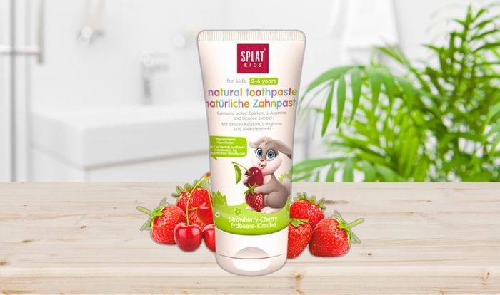 Kem đánh răng cho trẻ em 2 - 6 tuổi Splat Kids hương dâu 50 ml