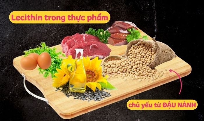 Lecithin tự nhiên từ đậu nành, làm giàu trong thực phẩm