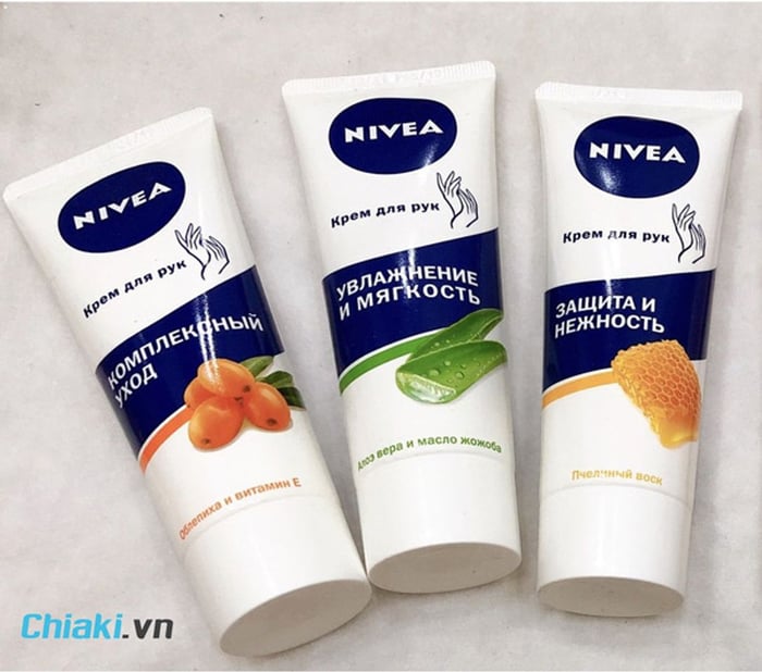 Kem dưỡng da tay của Nga Nivea