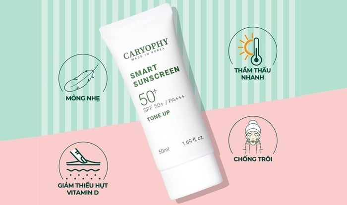 Caryophy Smart Sunscreen Tone Up SPF 50+ / PA+++