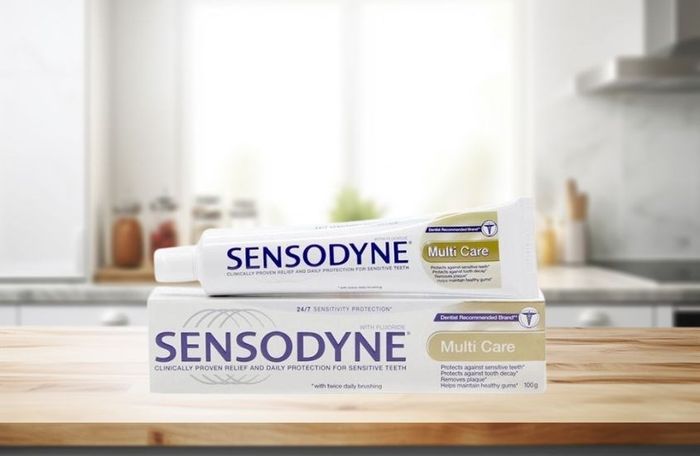 Kem đánh răng Sensodyne Multi Care hương bạc hà 100g