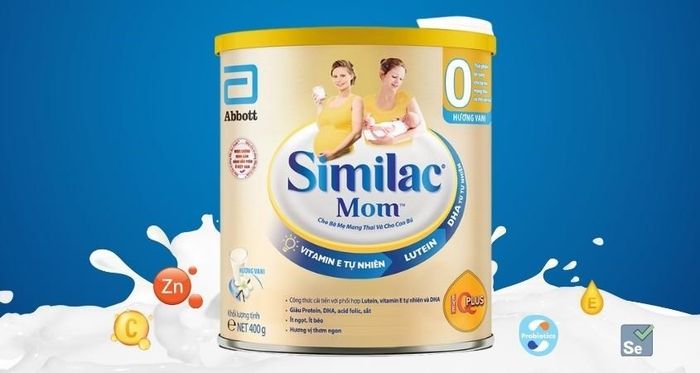 Sữa bầu Similac Mom hương vani 400g