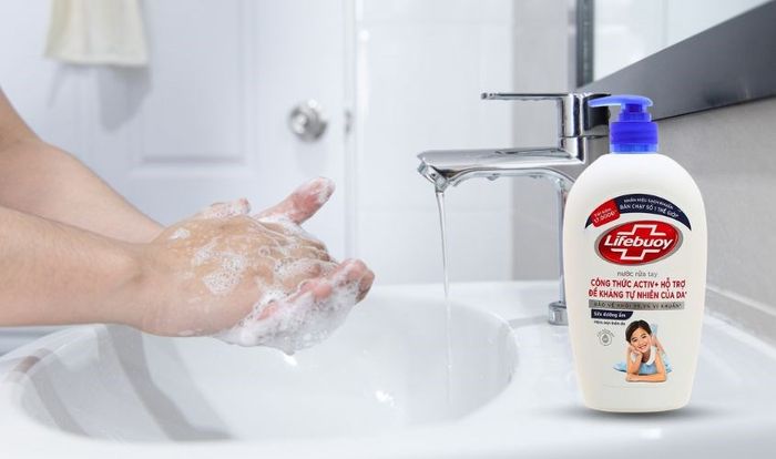 Rửa tay đúng cách giúp loại bỏ vi khuẩn trên da