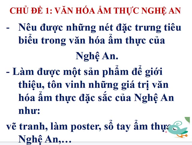 Bài giảng điện tử môn Giáo dục địa phương lớp 6