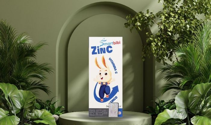 Siro Smartbibi ZinC cung cấp kẽm và vitamin C giúp cơ thể tăng cường sức đề kháng 30 ml (dành cho trẻ từ 0 tháng tuổi)