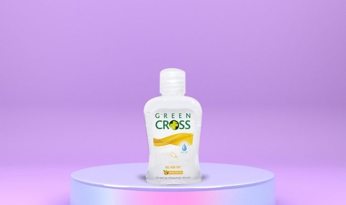 Gel rửa tay khô Green Cross dành cho trẻ em, hương dưa táo, chai 100 ml