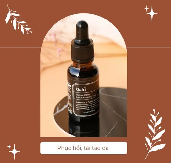 Công dụng của serum Klairs màu đen