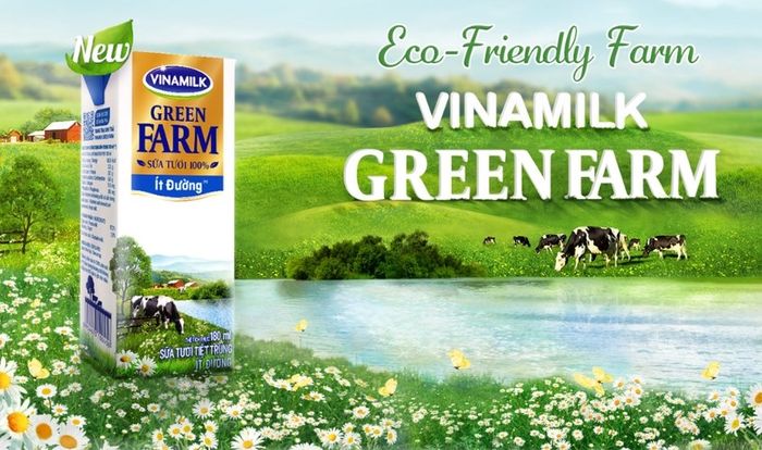 Lốc 4 hộp sữa tươi Vinamilk Green Farm ít đường 110 ml (phù hợp từ 1 tuổi)