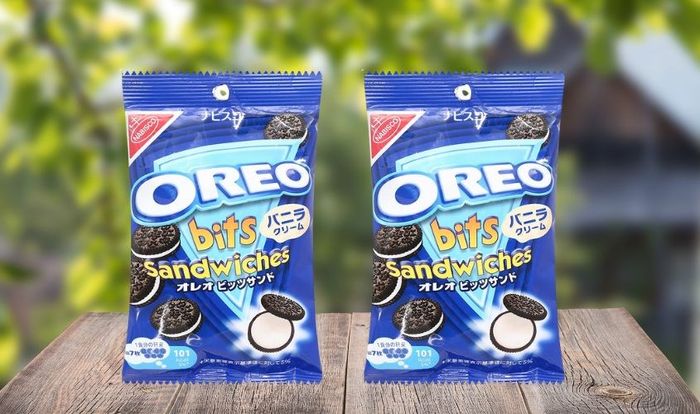 Bánh quy Oreo Bits Sandwiches vị vani đóng gói 65g