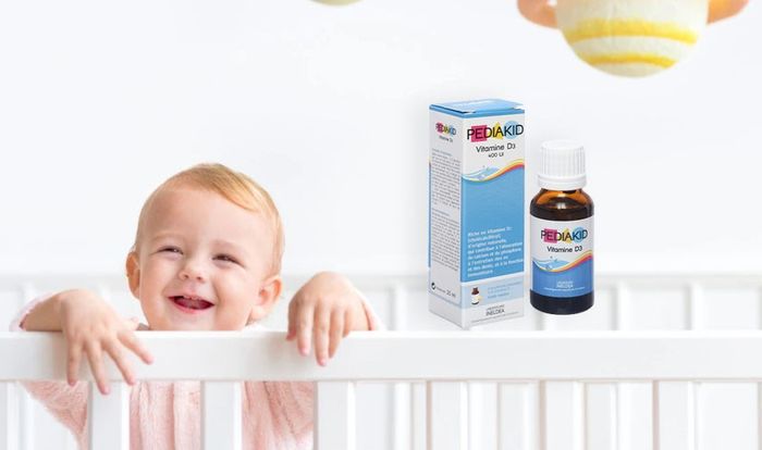 Siro Pediakid Vitamin D3 hỗ trợ phát triển xương và răng 20 ml