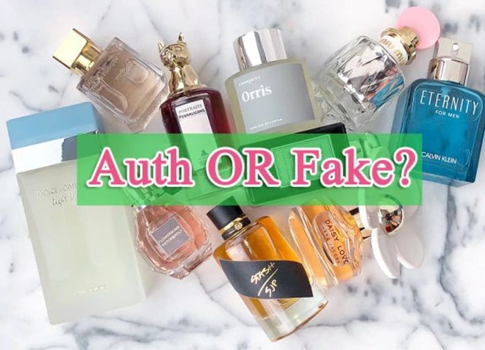 cách nhận biết nước hoa auth và fake